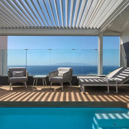 Luxury Private With Heated Pool And Amazing Ocean View Costa Adeje (Tenerife)