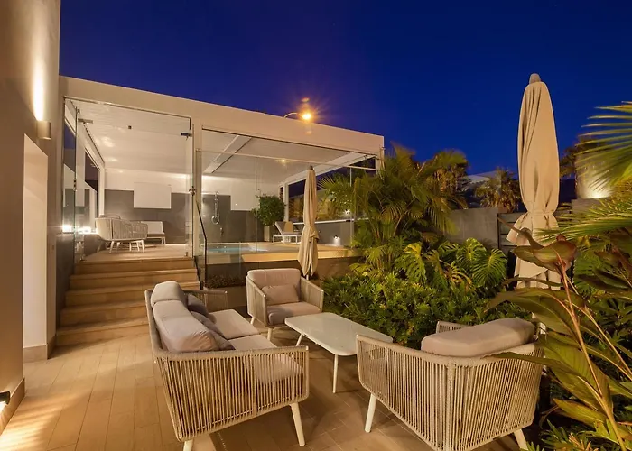 Luxury Private With Heated Pool And Amazing Ocean View Villa Costa Adeje (Tenerife)